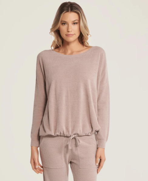Cozychic Ultra Lite Slouchy Pullover Lounge Barefoot Dreams