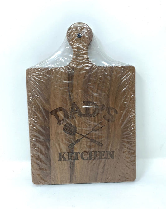 Dad's Kitchen Walnut Wood Cheeseboard Kitchen + Entertaining Maple Leaf at Home
