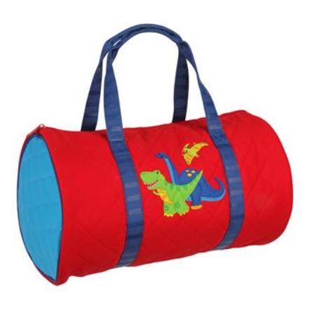 Quilted Duffle Gifts Stephen Joseph Dino  