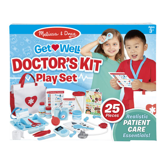 Get Well Doctor's Kit Play Set Toys Melissa & Doug   