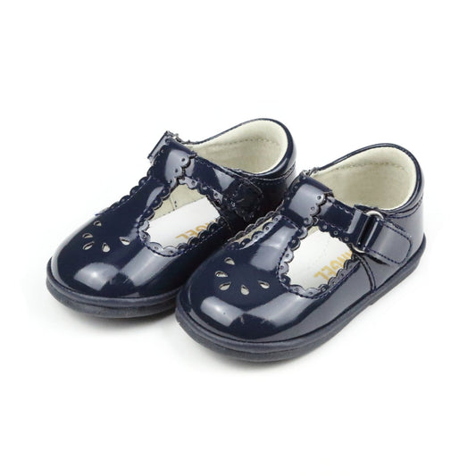 Dottie Mary Jane - Patent Navy Girls Shoes L'Amour   