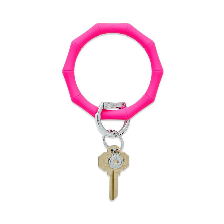 Silicone O-Ring - Tickled Pink Bamboo Key Rings O-Venture