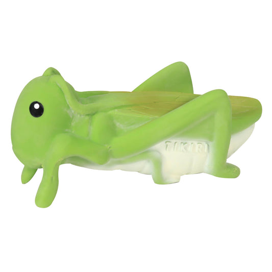 Grasshopper Natural Rubber Teether, Rattle &Bath Toy Baby Accessories Tikiri Toys   