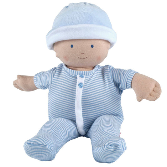 Cherub Baby Boy Doll in Blue Outfit Toys Tikiri Toys   