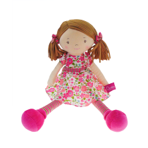 Fran - Lt Brown/Dark Pink & Green Gifts Tikiri Toys   