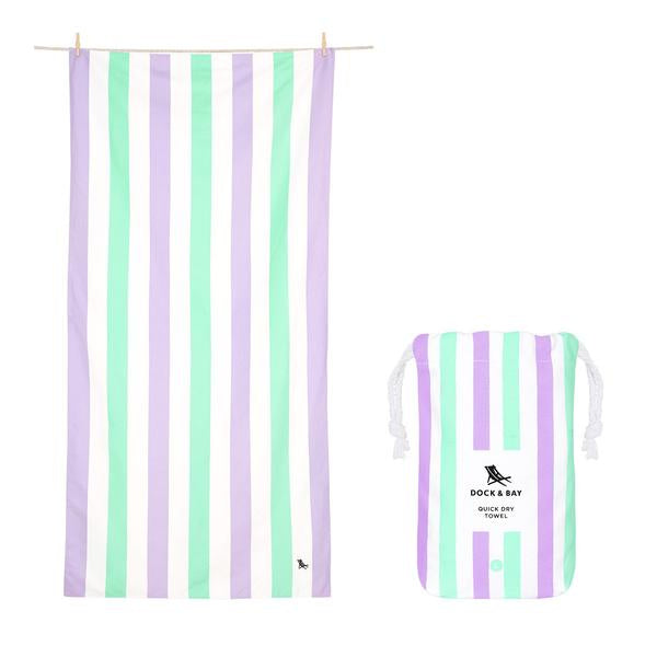 Summer XLarge Towel - Lavender Fields Gifts Dock & Bay   