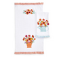 Floral Garden Dish Towel Home Decor Two's Company   