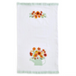 Floral Garden Dish Towel Home Decor Two's Company Green  