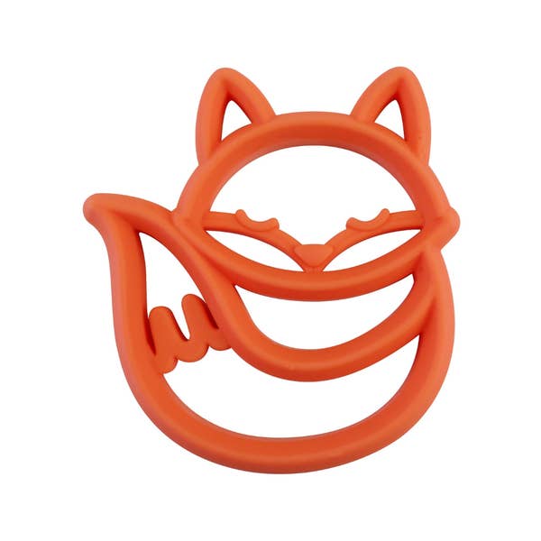 Chew Crew Silicone Baby Teether - Fox Gifts Itzy Ritzy   
