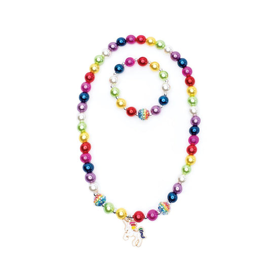 Gumball Rainbow NL/BL Set Kids Jewelry Great Pretenders   