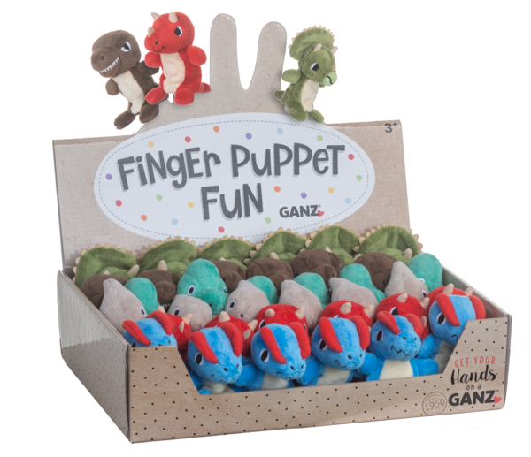 Dino Finger Puppets Toys Midwest-CBK   