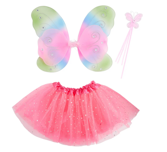 Hot Pink Fairy Dress Up Set Toys Mudpie   