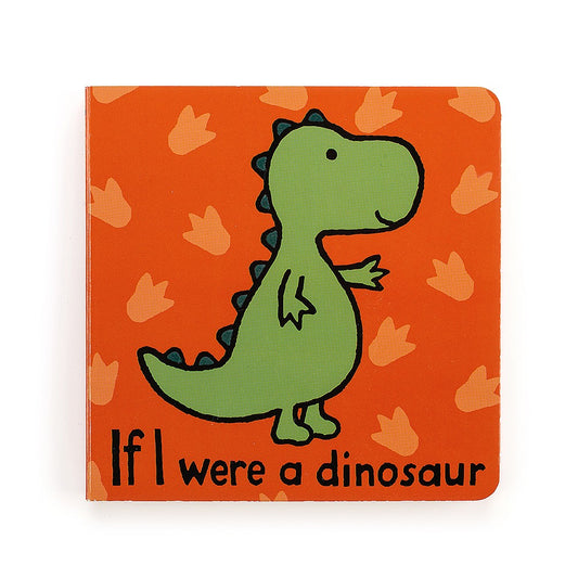 If I Were A Dinosaur Book Plush Jellycat   