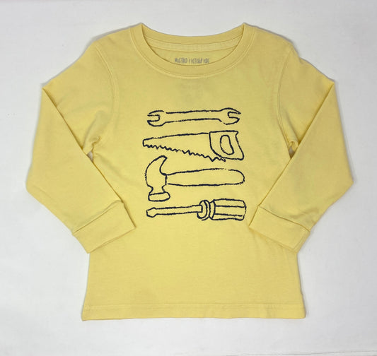 LS Yellow Tools T-Shirt Clothing Mustard & Ketchup   