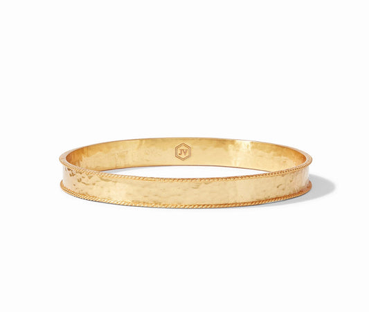 Savoy Bangle Gold - Large Bracelets Julie Vos   