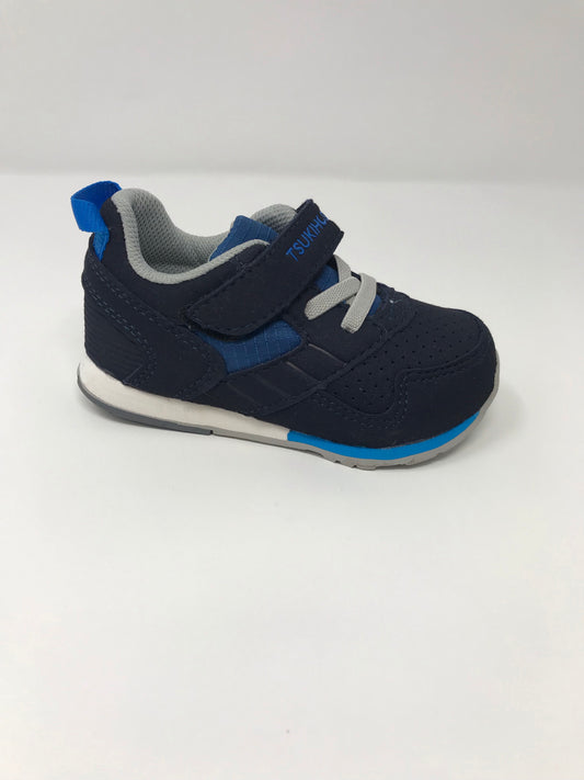 Navy/Blue Racer Boys Shoes Tsukihoshi   