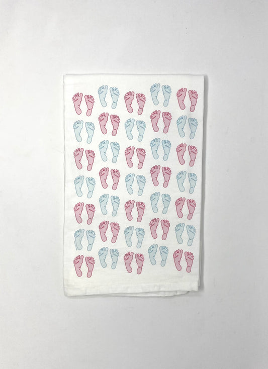 Baby Feet, Hand Towel Textiles Coast & Cotton   