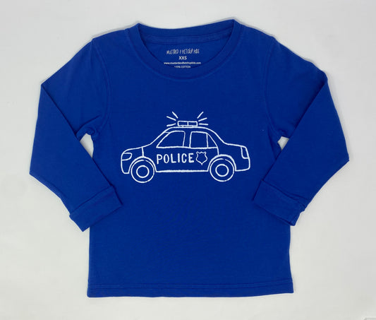 LS Royal Police Car T-Shirt Clothing Mustard & Ketchup   