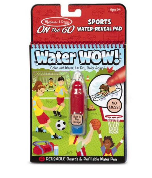 Water Wow - Sports Water Reveal Pad Toys Melissa & Doug   