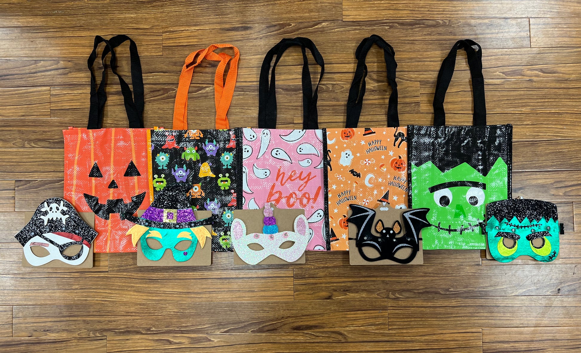 Halloween Laminated Tote Bag Seasonal Viv & Lou   