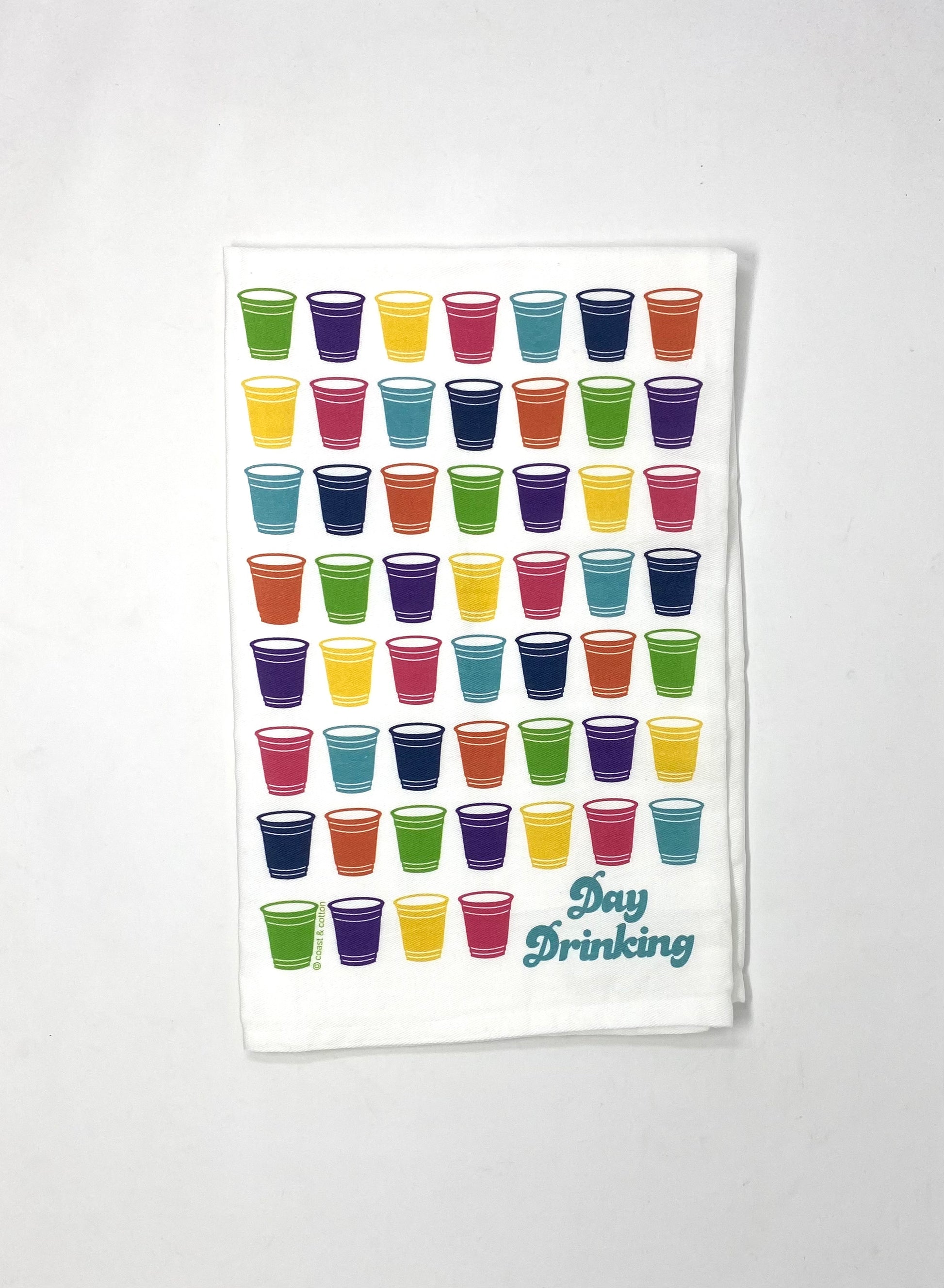 Day Drinking, Hand Towel Textiles Coast & Cotton   