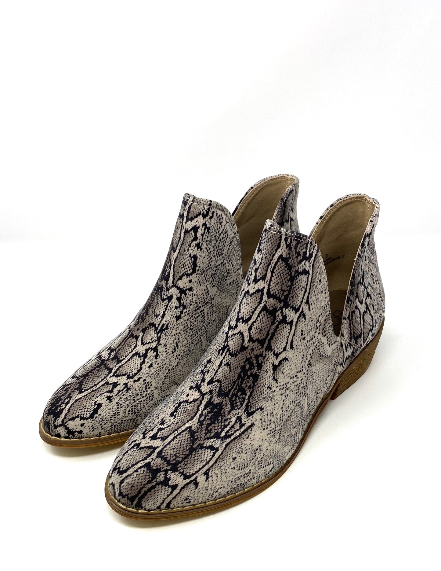 Wayland - Black Snake Women's Shoes Corkys   
