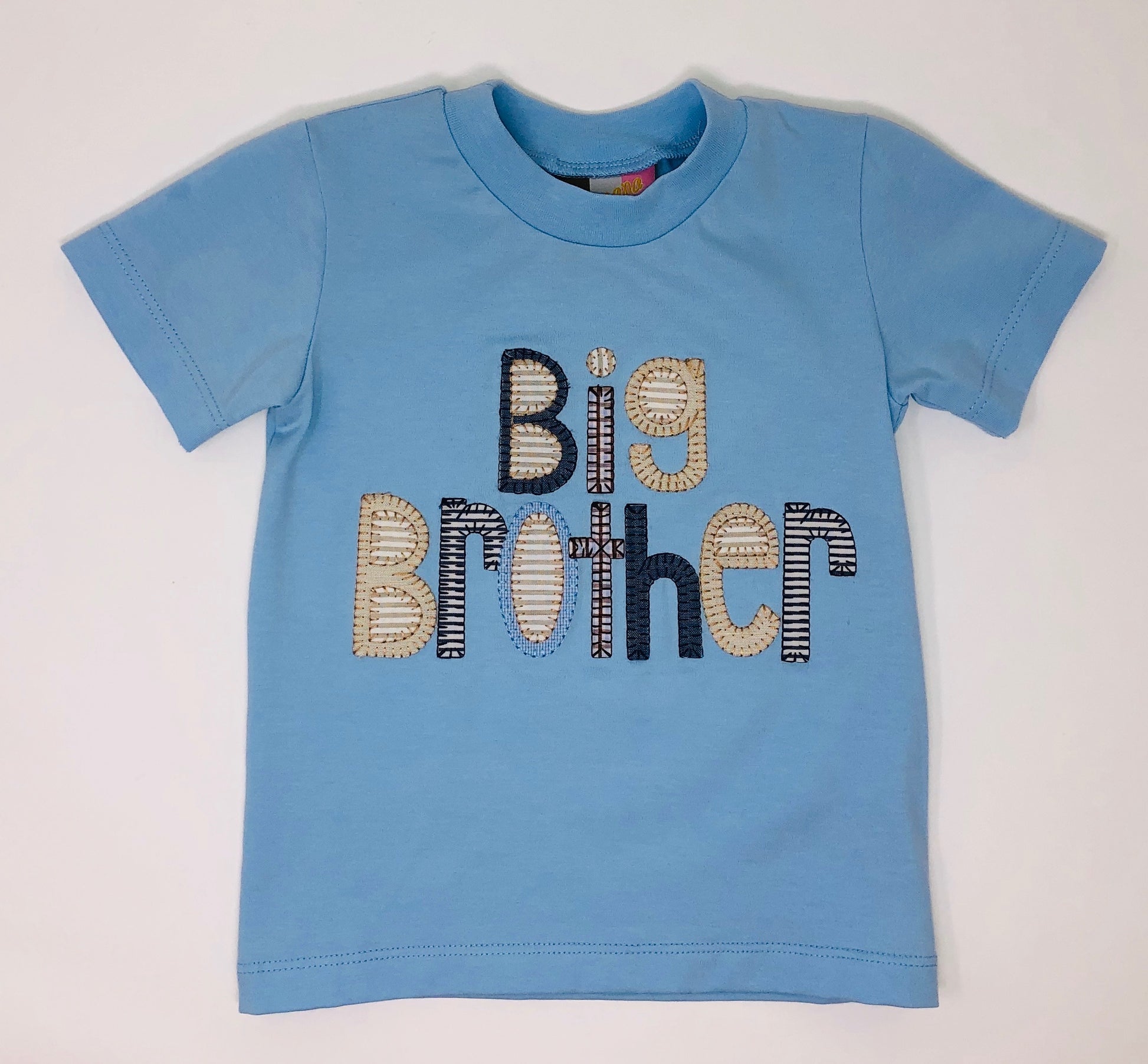 Big Brother Applique T-Shirt Clothing Banana Split   