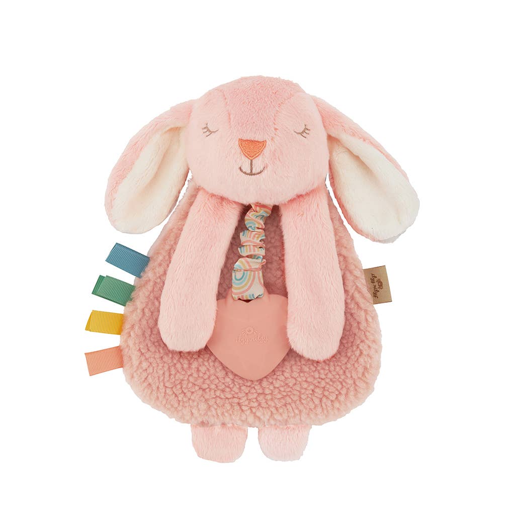 Itzy Lovey™ Bunny Plush with Silicone Teether Toy Baby Accessories Itzy Ritzy