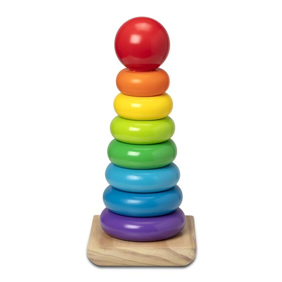 Wooden Jumbo Stacker - Classic Toys Melissa & Doug   