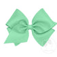 Mini King Grosgrain Bow Accessories Wee Ones Mint  