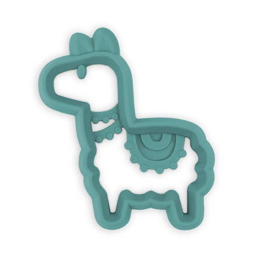 Chew Crew Silicone Baby Teether - Llama Baby Accessories Itzy Ritzy   