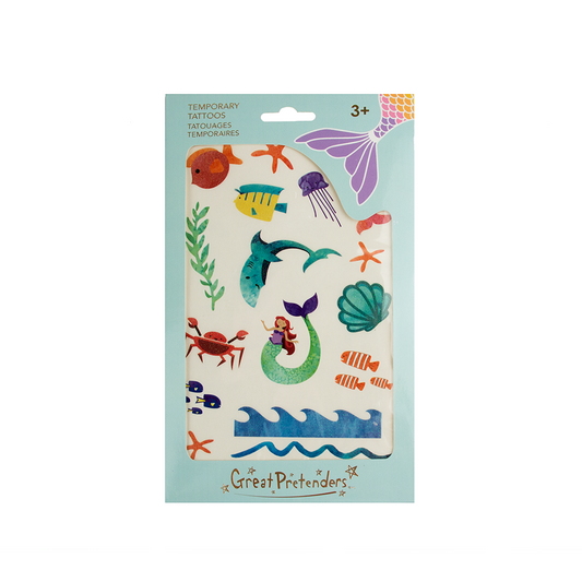 Mermaid Temporary Tattoos Kids Misc Accessories Great Pretenders   