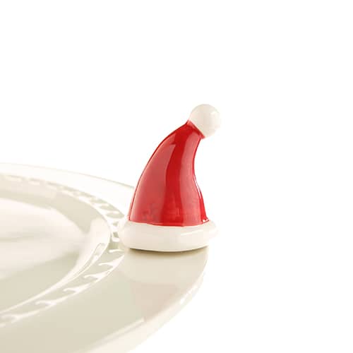 Nora Fleming Mini - Santa Stops Here Home Decor Nora Fleming