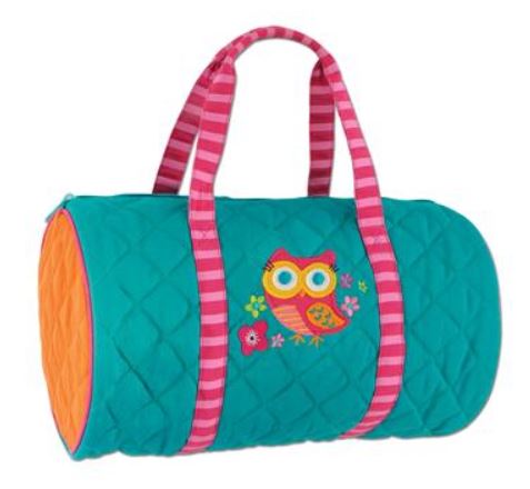 Quilted Duffle Gifts Stephen Joseph Owl  