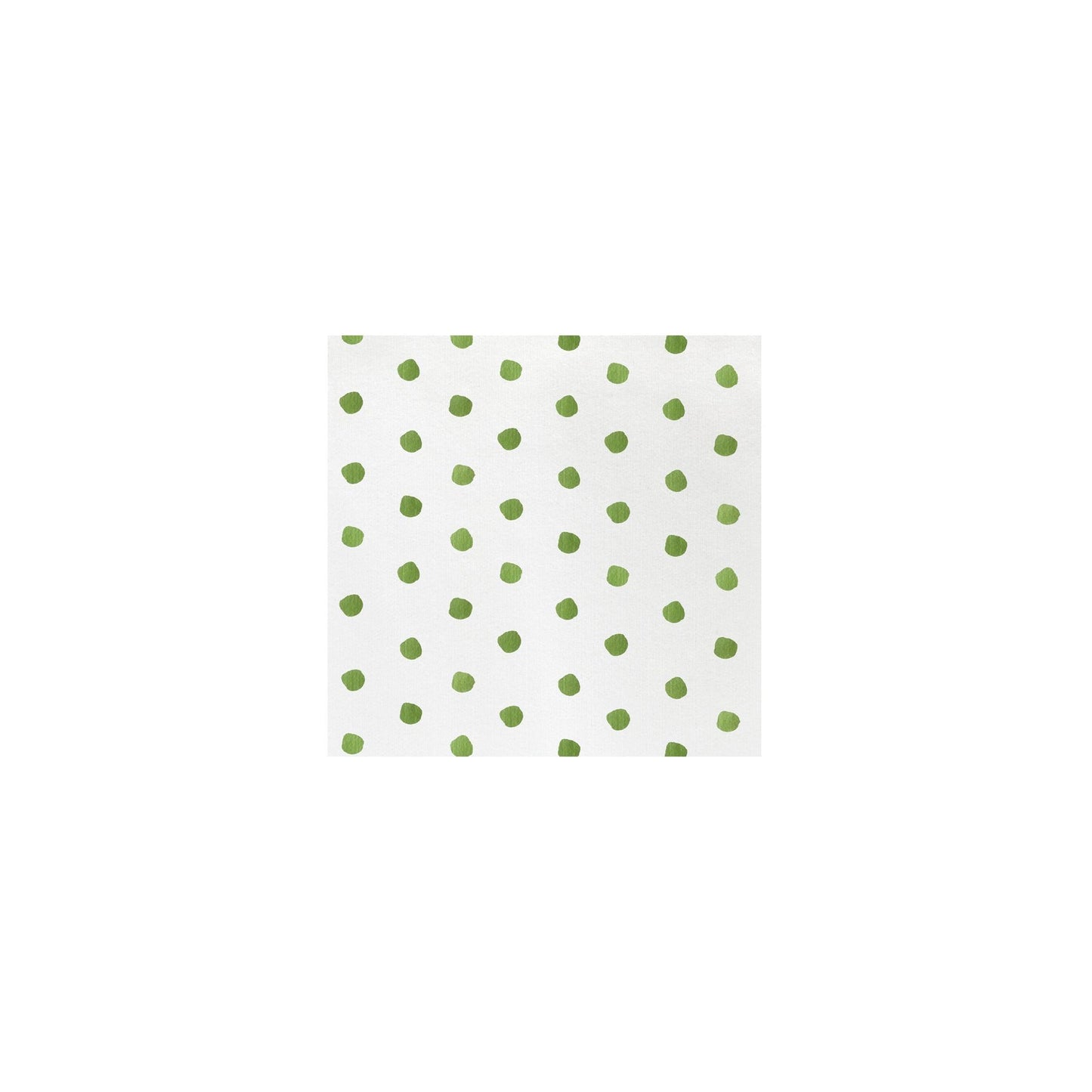 Papersoft Napkins Dot Green Cocktail Napkins (Pack of 20) Home Decor Vietri   