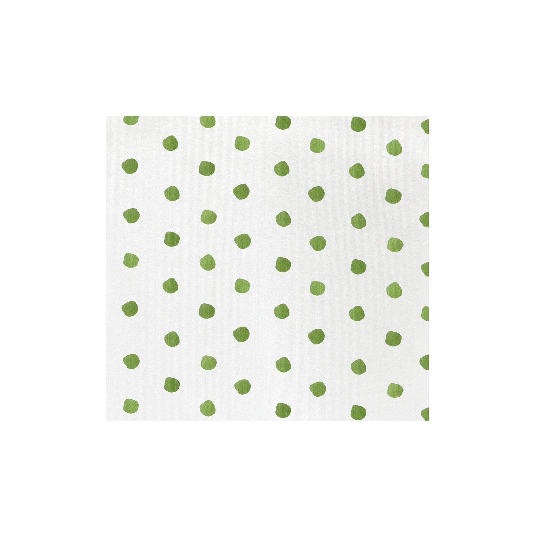 Papersoft Napkins Green Dot Dinner Napkins (Pack of 20) Kitchen + Entertaining Vietri   