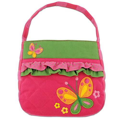 Quilted Purse - Butterfly Kids Backpacks + Bags Stephen Joseph   