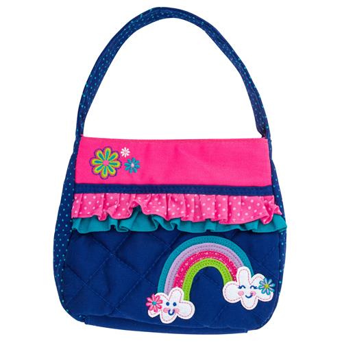 Quilted Purse - Rainbow Kids Backpacks + Bags Stephen Joseph   