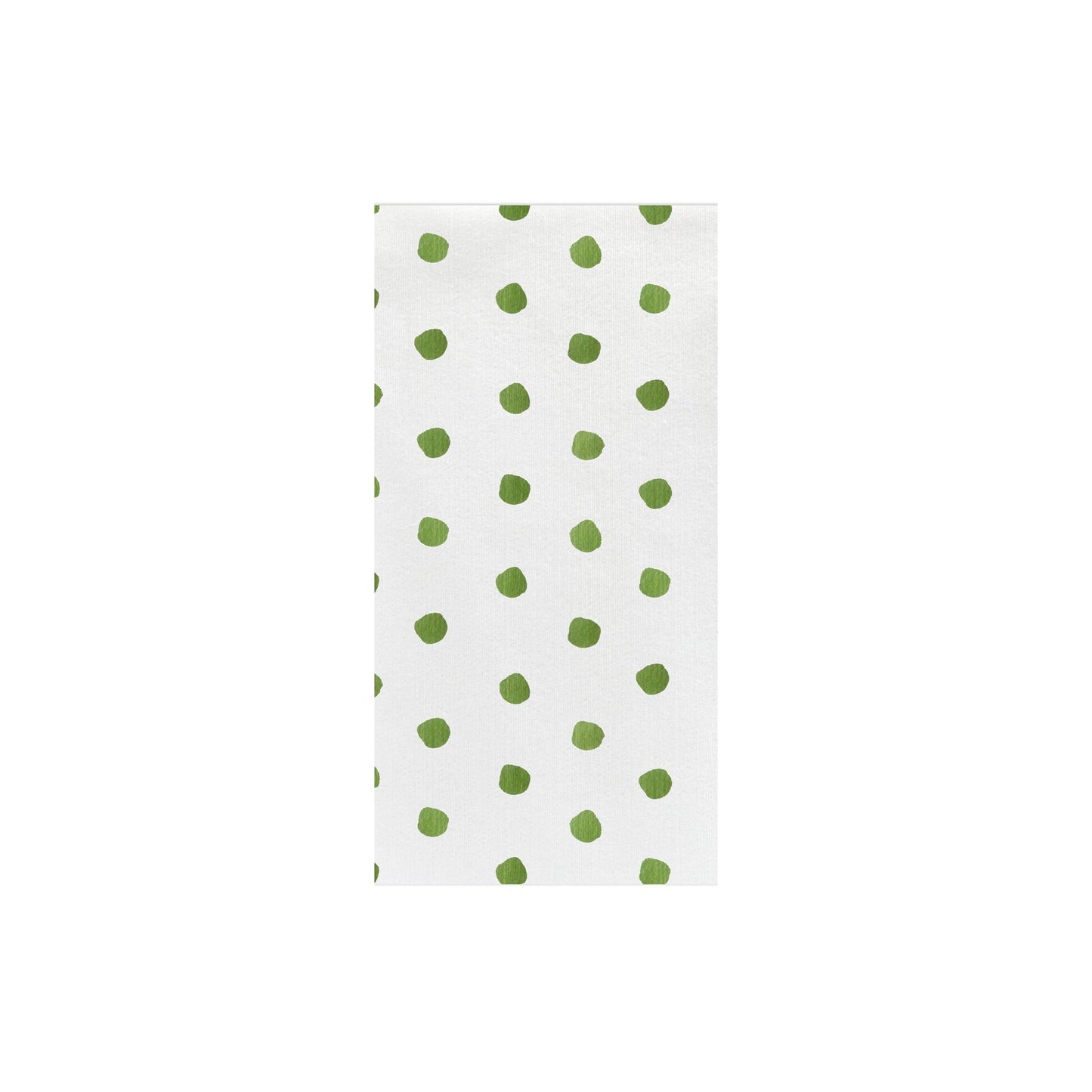 Papersoft Napkins Green Dot Guest Towels (Pack of 20) Home Decor Vietri   