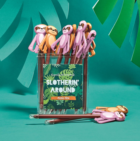 Sloth Pen Toys Cupcakes & Cartwheels   