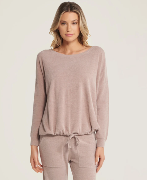 Cozychic Ultra Lite Slouchy Pullover Lounge Barefoot Dreams   