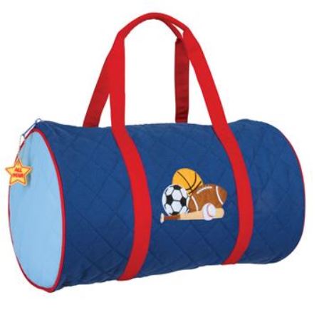 Quilted Duffle Gifts Stephen Joseph Sports  