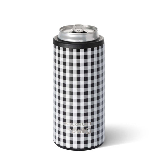 12 oz Skinny Can Cooler - David Checkman Insulated Drinkware Swig   