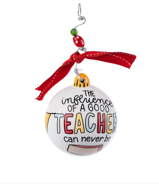 Teacher Eraser Ornament Seasonal Glory Haus   