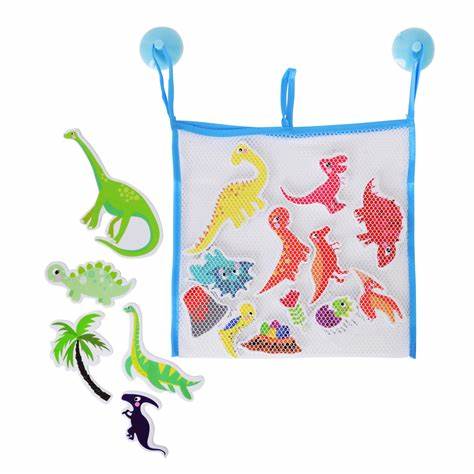 Bath Stickers - Dinosaurs Bath Buddy & Barney   