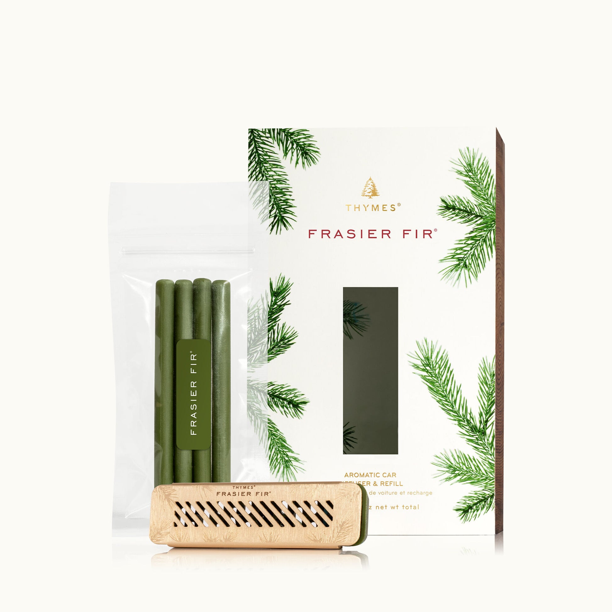 Frasier Fir Car Diffuser Kit Seasonal Thymes   