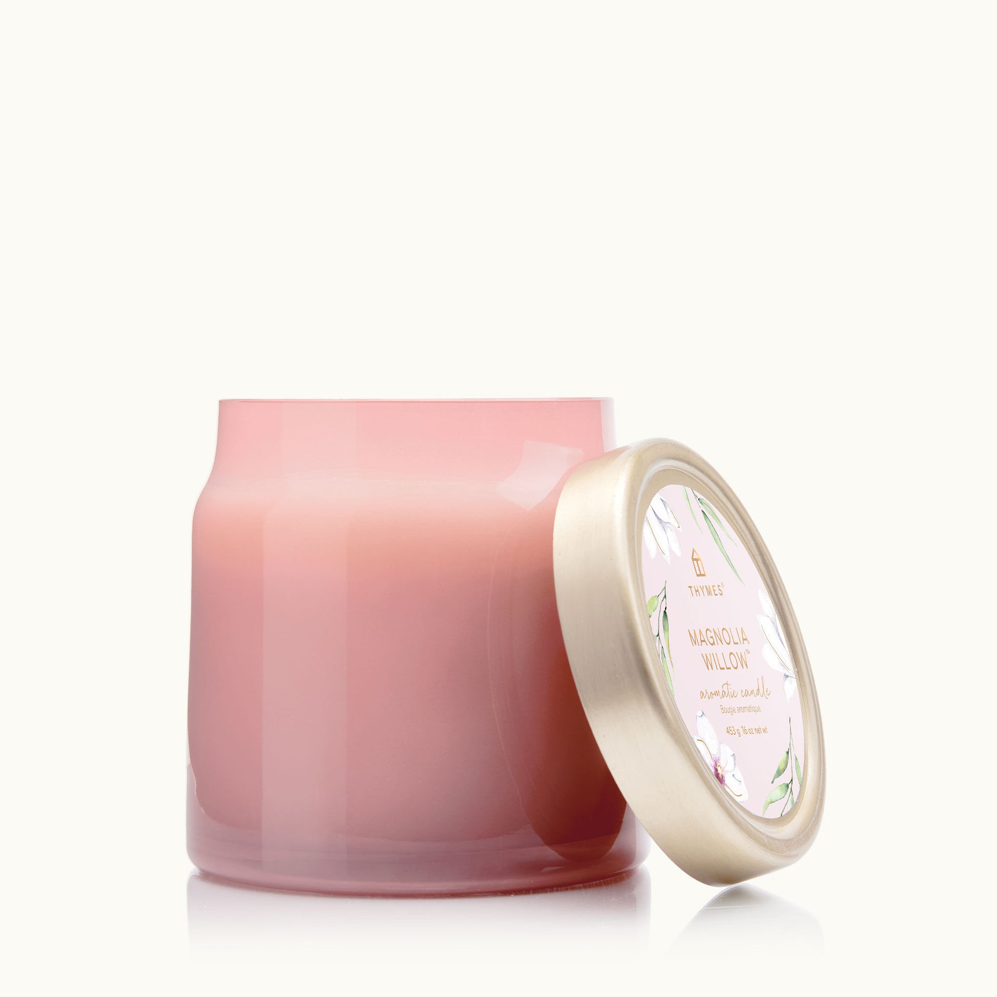 Magnolia Willow Statement Poured Candle Candles Thymes   