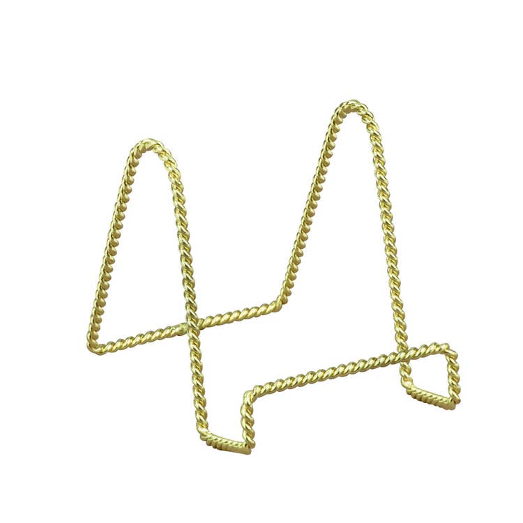 Brass Twisted Wire Stands Gifts Tripar 4"  