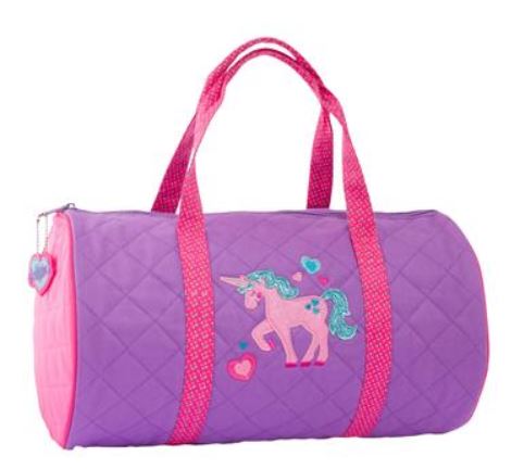 Quilted Duffle Gifts Stephen Joseph Unicorn  