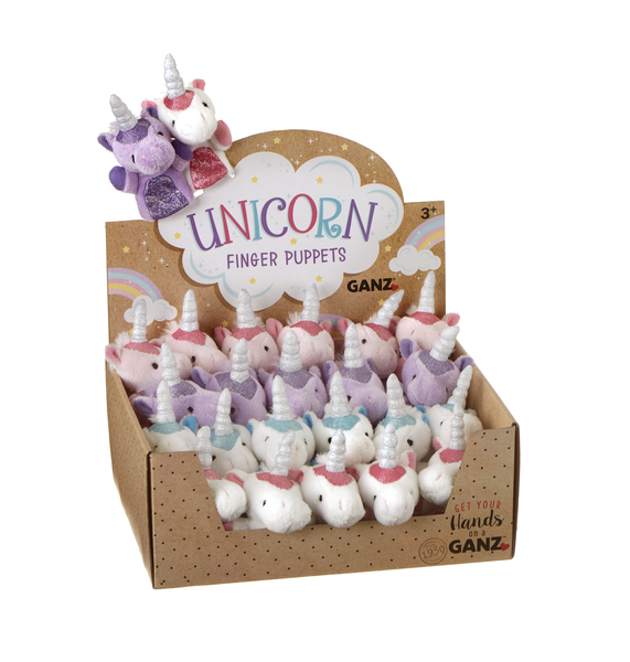 Unicorn Finger Puppets General Baby Ganz   